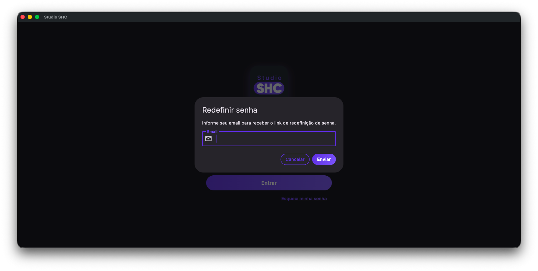 Tela de esqueci_senha