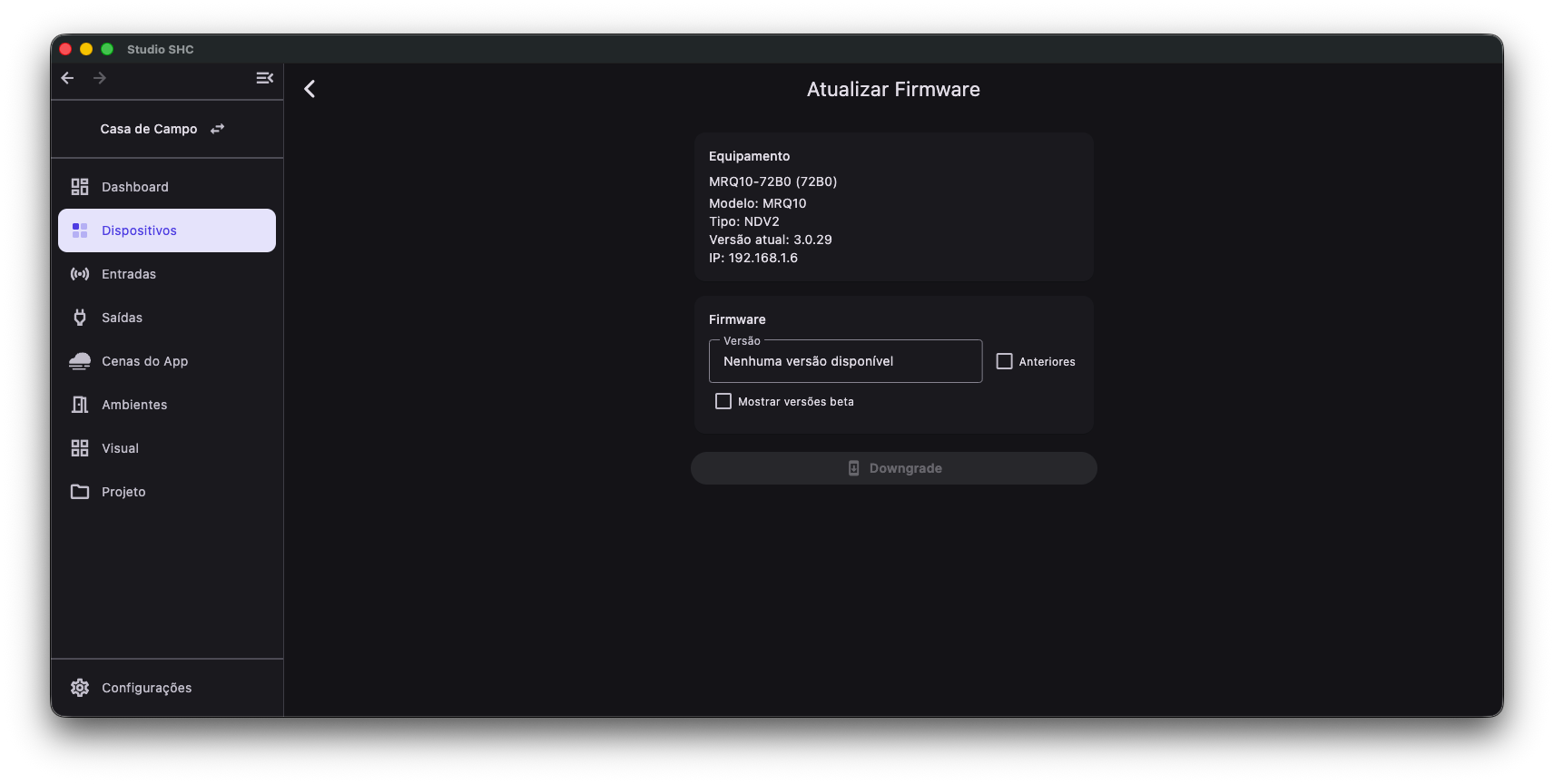 Tela de firmware4